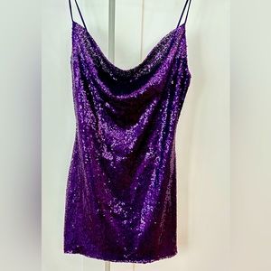 Marlene Slip Dress Purple Speak Now Taylor Swift Eras Lucy in the Sky Small